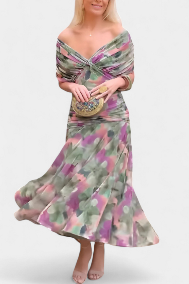 Herminia™ | Elegantné šaty s výstrihom do V
