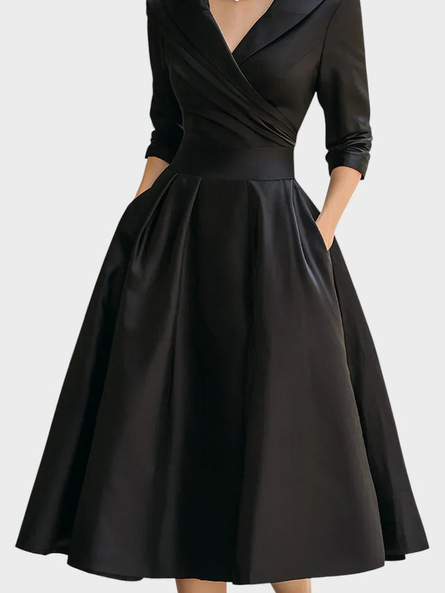Clara™ | Elegantný saténový šaty