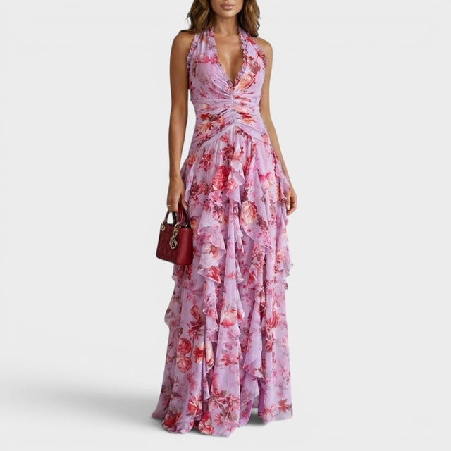 Natalia™ | Elegantné maxi halter šaty