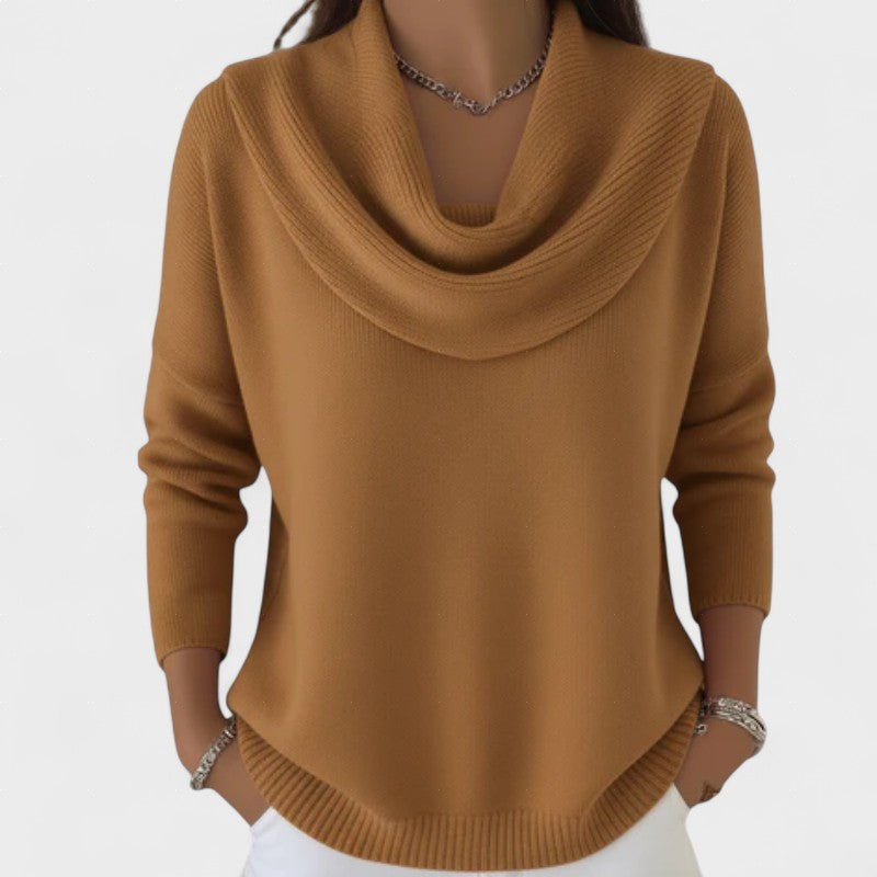 Elisa™ | Elegantný sveter s golierom