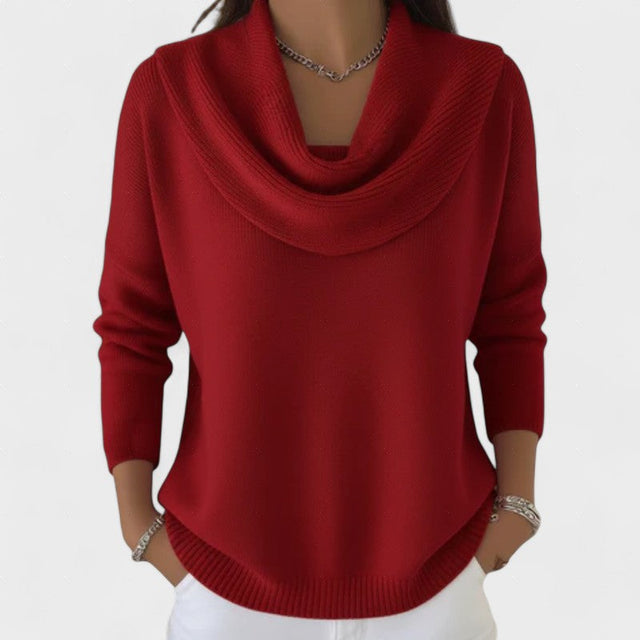 Elisa™ | Elegantný sveter s golierom