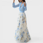 Valeria™ | Elegantné kvetinové maxi šaty