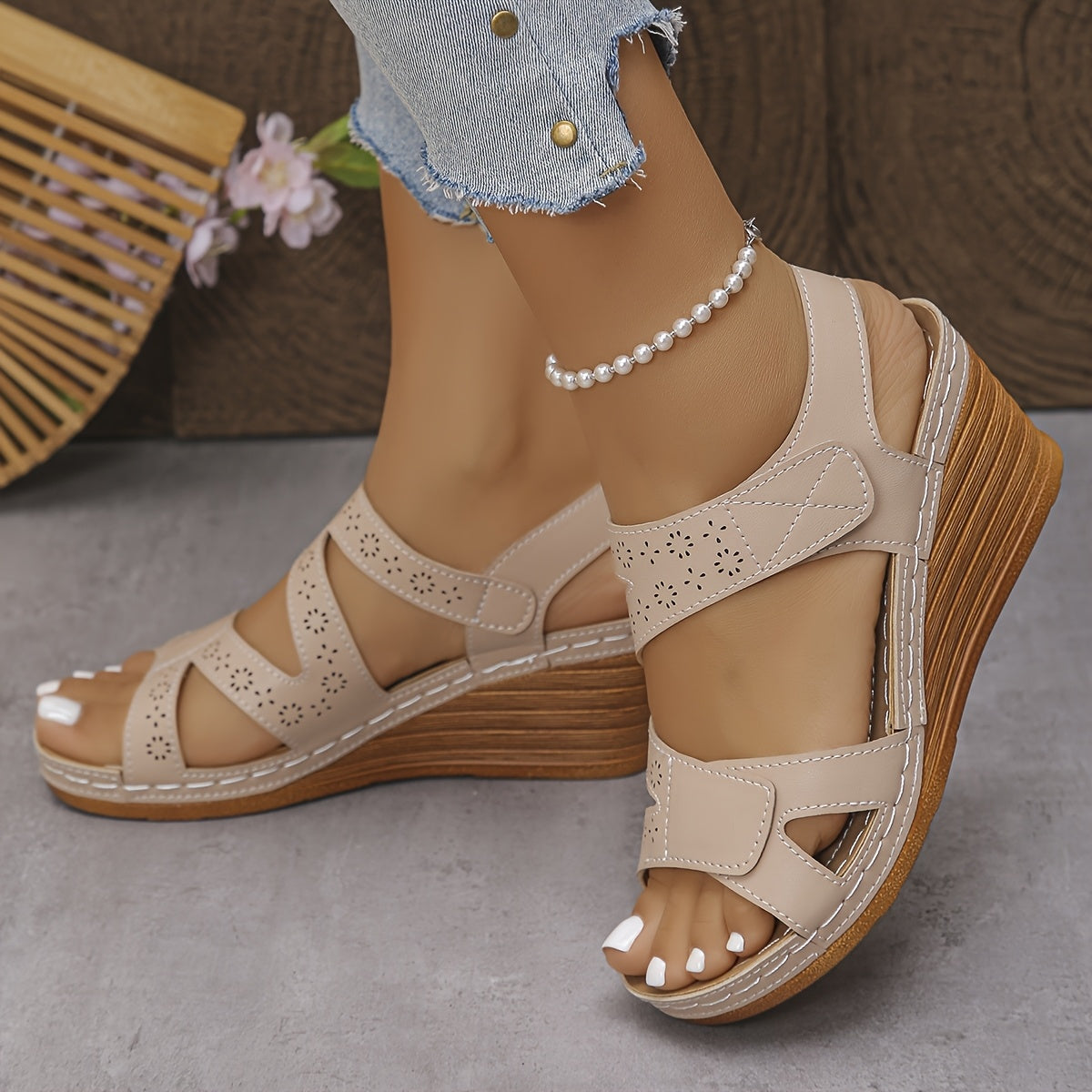 Amelia | Wedge Comfort Sandals