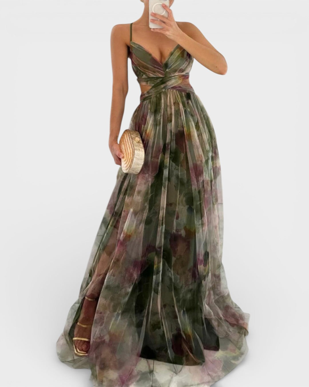 Valeria™ | Elegantné maxi kvetinové šaty