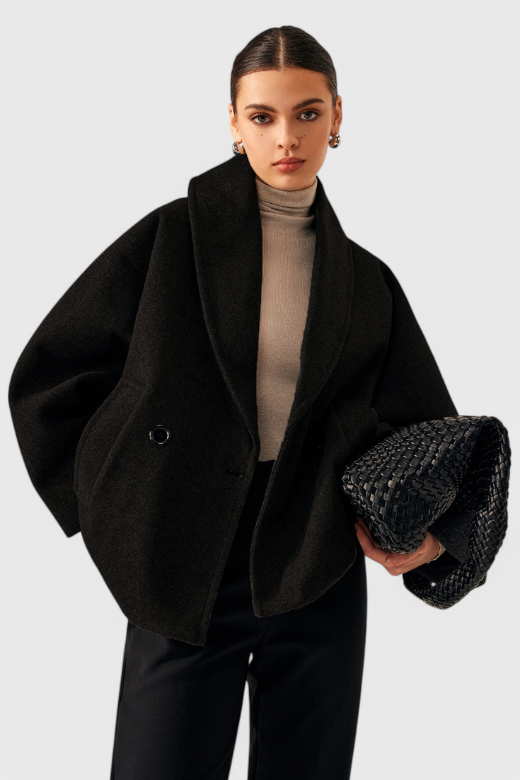 Helena™ | Oversized Tweed Kabát
