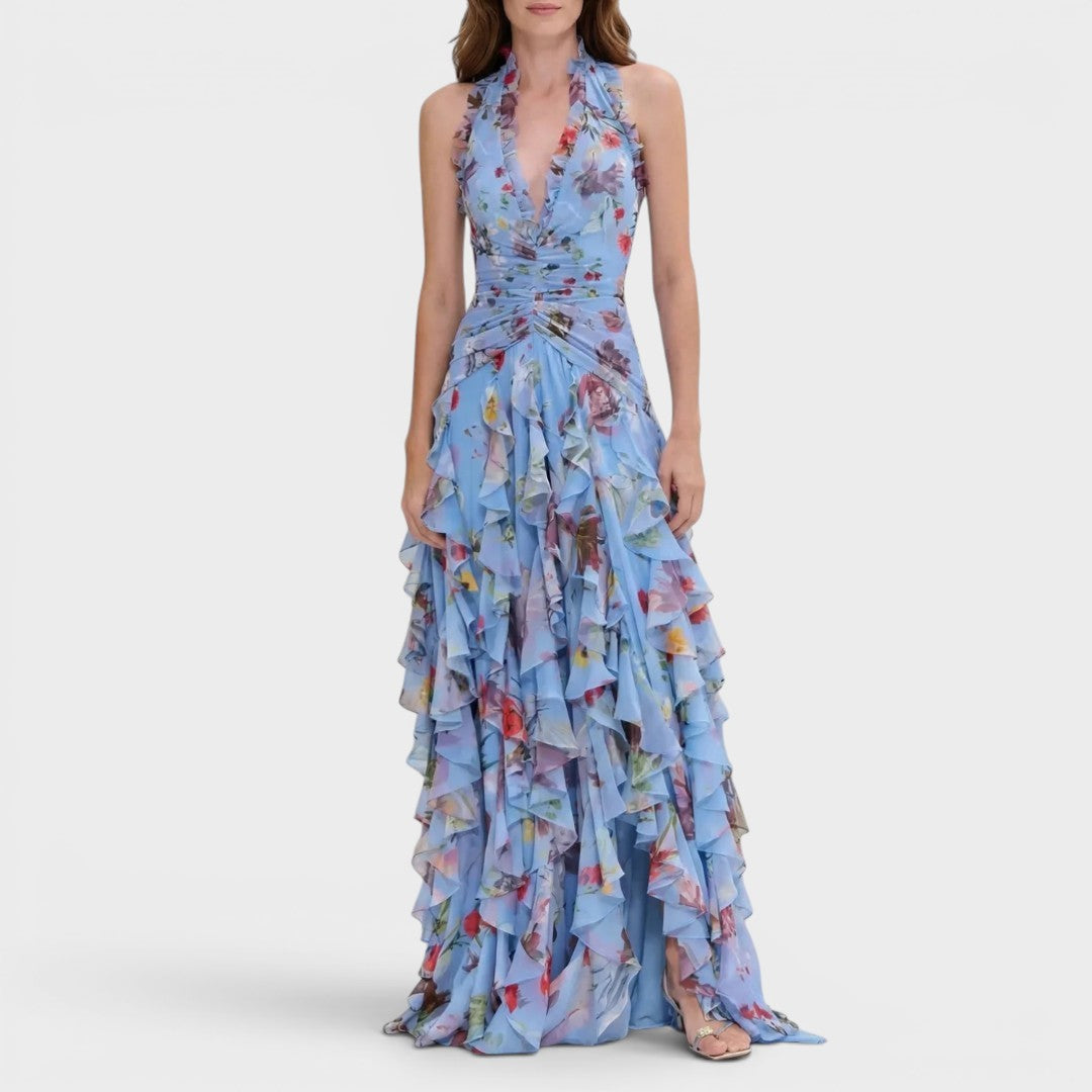 Natalia™ | Elegantné maxi halter šaty