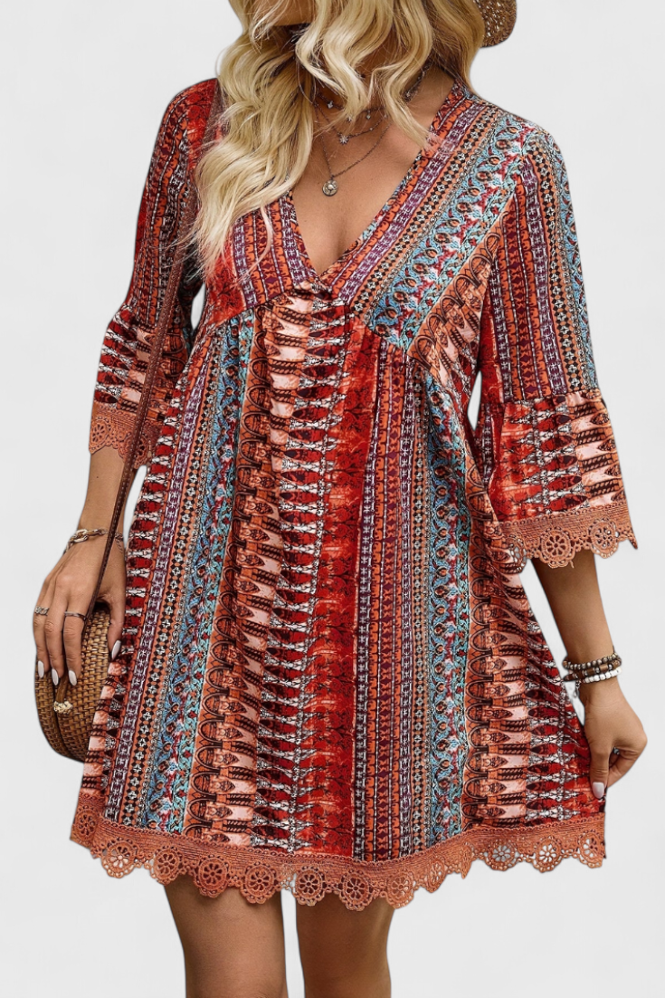 Elegantné Boho Šaty Axelle