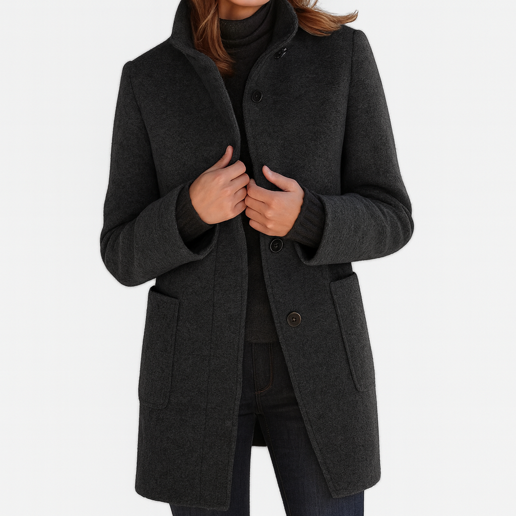 Soledad™ | Elegantný kabát s vysokým golierom