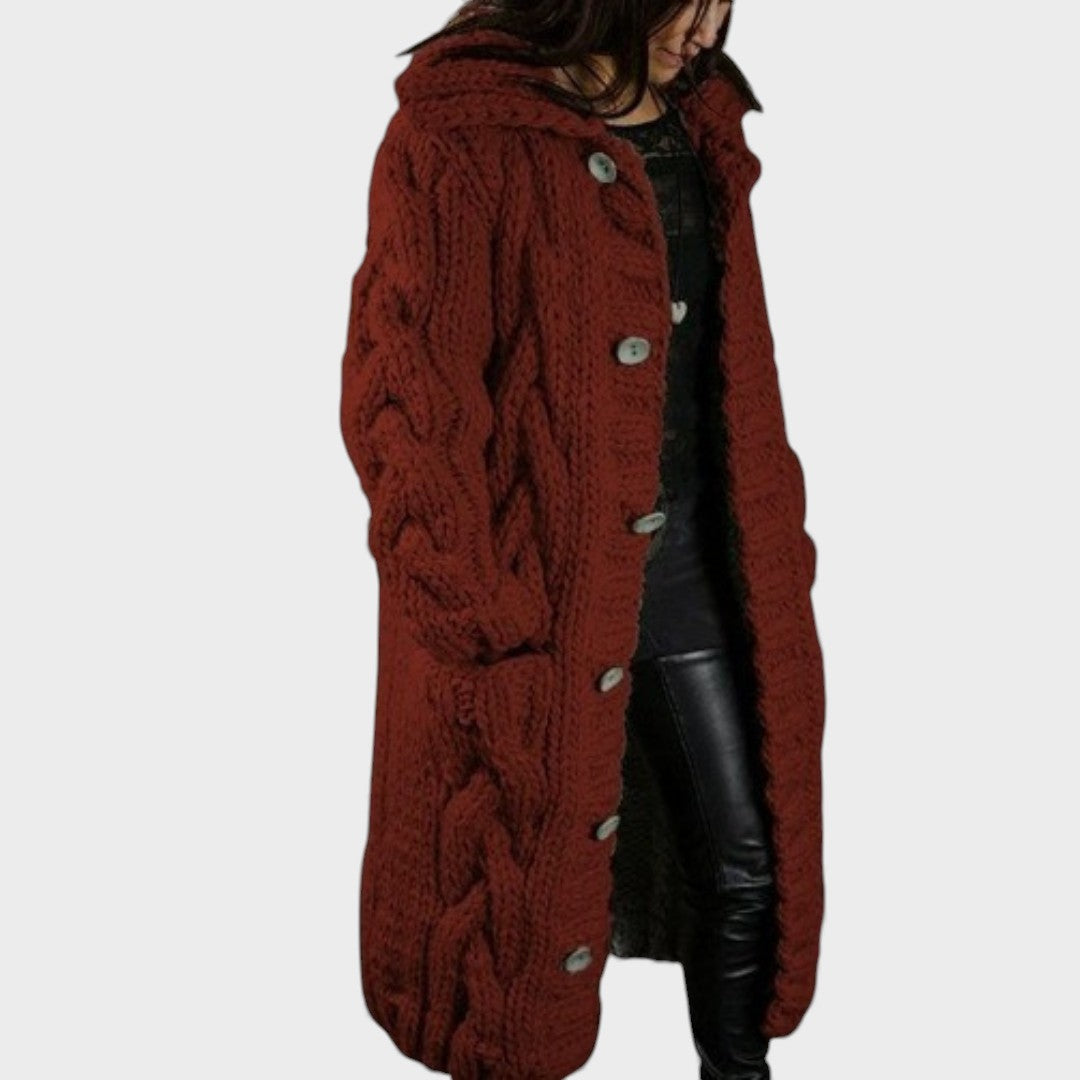 Alicia™ | Elegantný a útulný kabát s pokrytím brucha