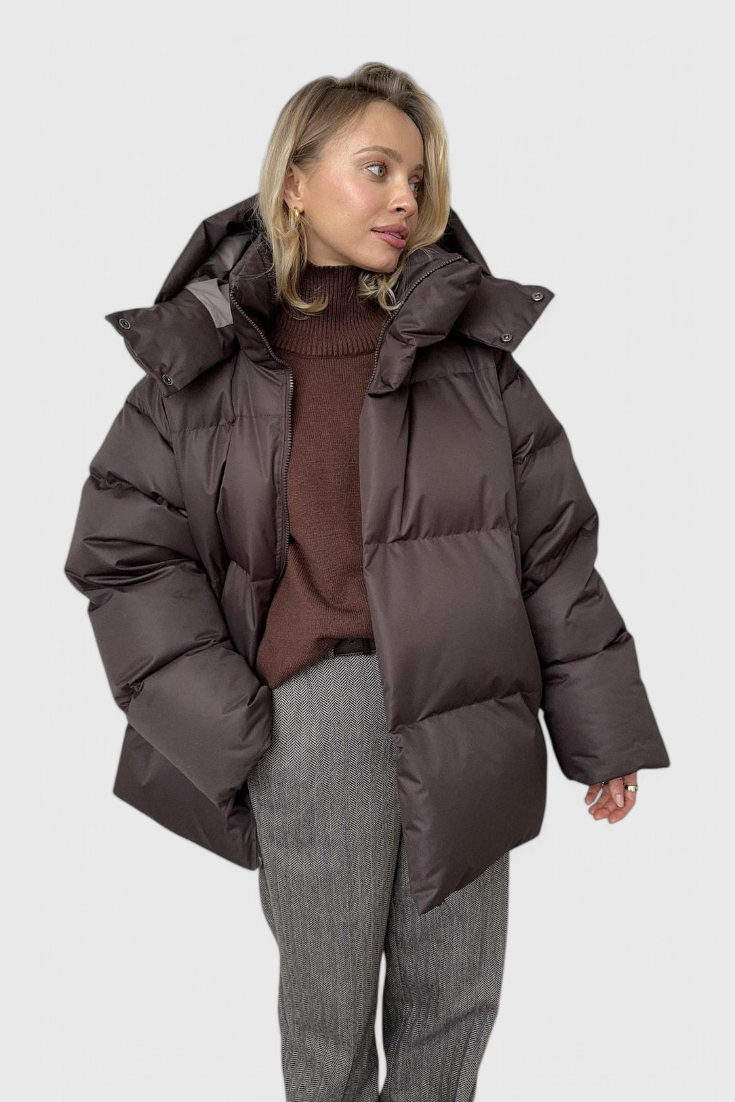 Emy™ | Elegantná Puffer Bunda