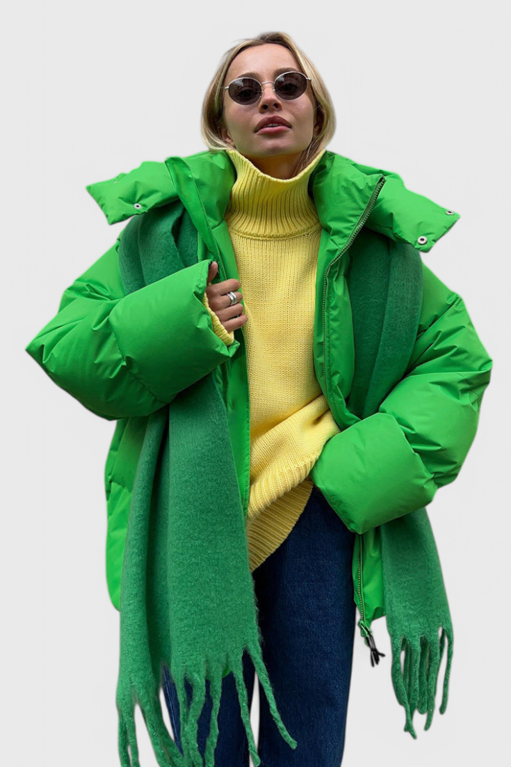 Emy™ | Elegantná Puffer Bunda
