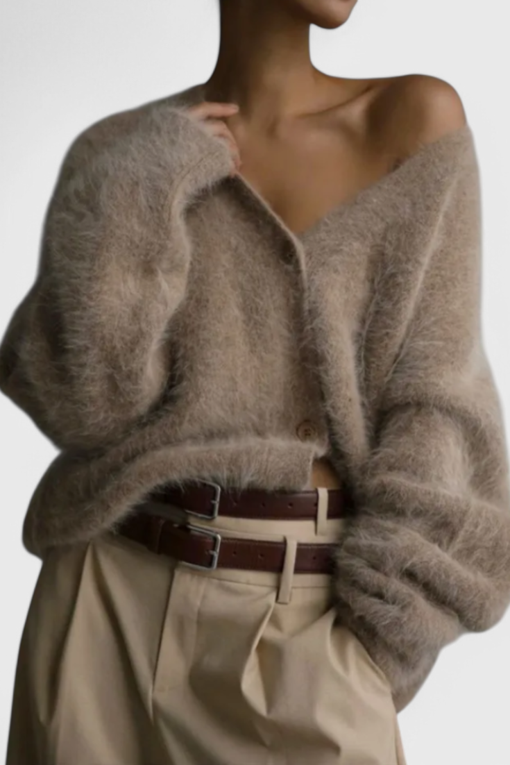 Daniela™ | Cardigan z jemnej zmesi kašmíru