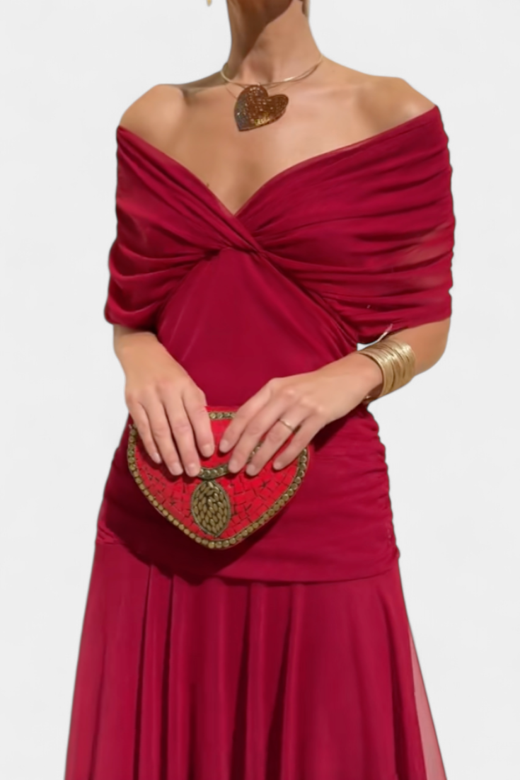 Herminia™ | Elegantné šaty s výstrihom do V