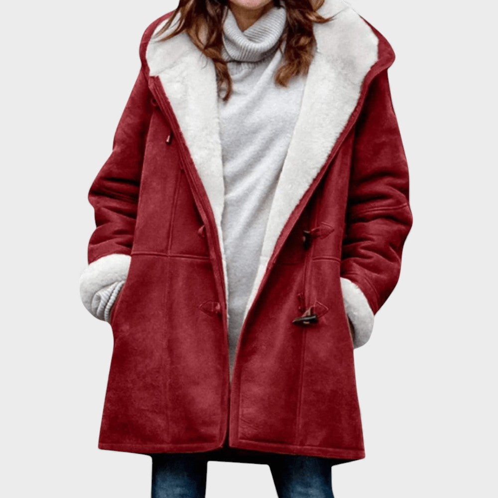Verónica™ | Oversize vlnený kabát na zimu