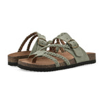 Mara | Woven Strap Footbed Sandals