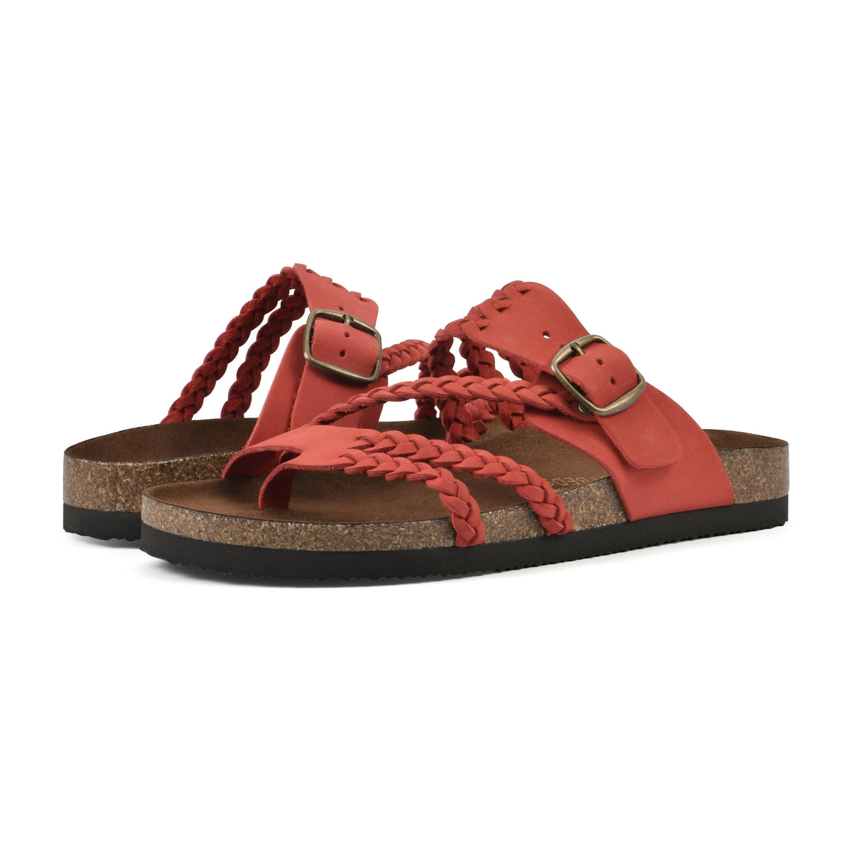 Mara | Woven Strap Footbed Sandals