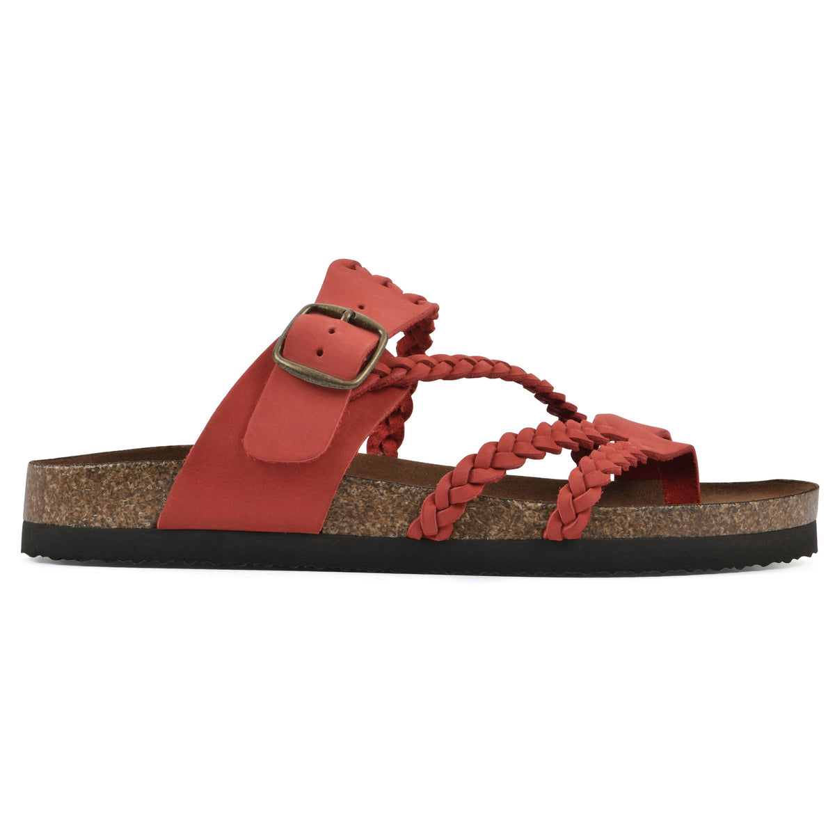 Mara | Woven Strap Footbed Sandals