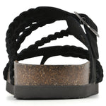Mara | Woven Strap Footbed Sandals