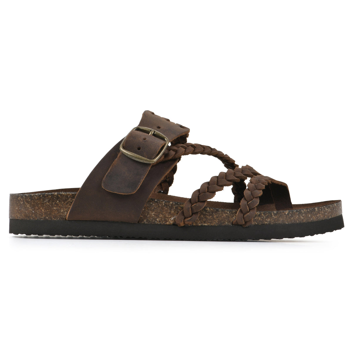 Mara | Woven Strap Footbed Sandals