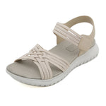 Christina | Woven Strap Comfort Sandals