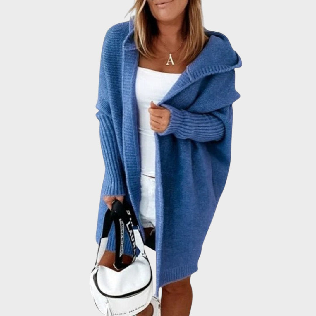 Marcela™ | Oversized pletený cardigan s kapucňou
