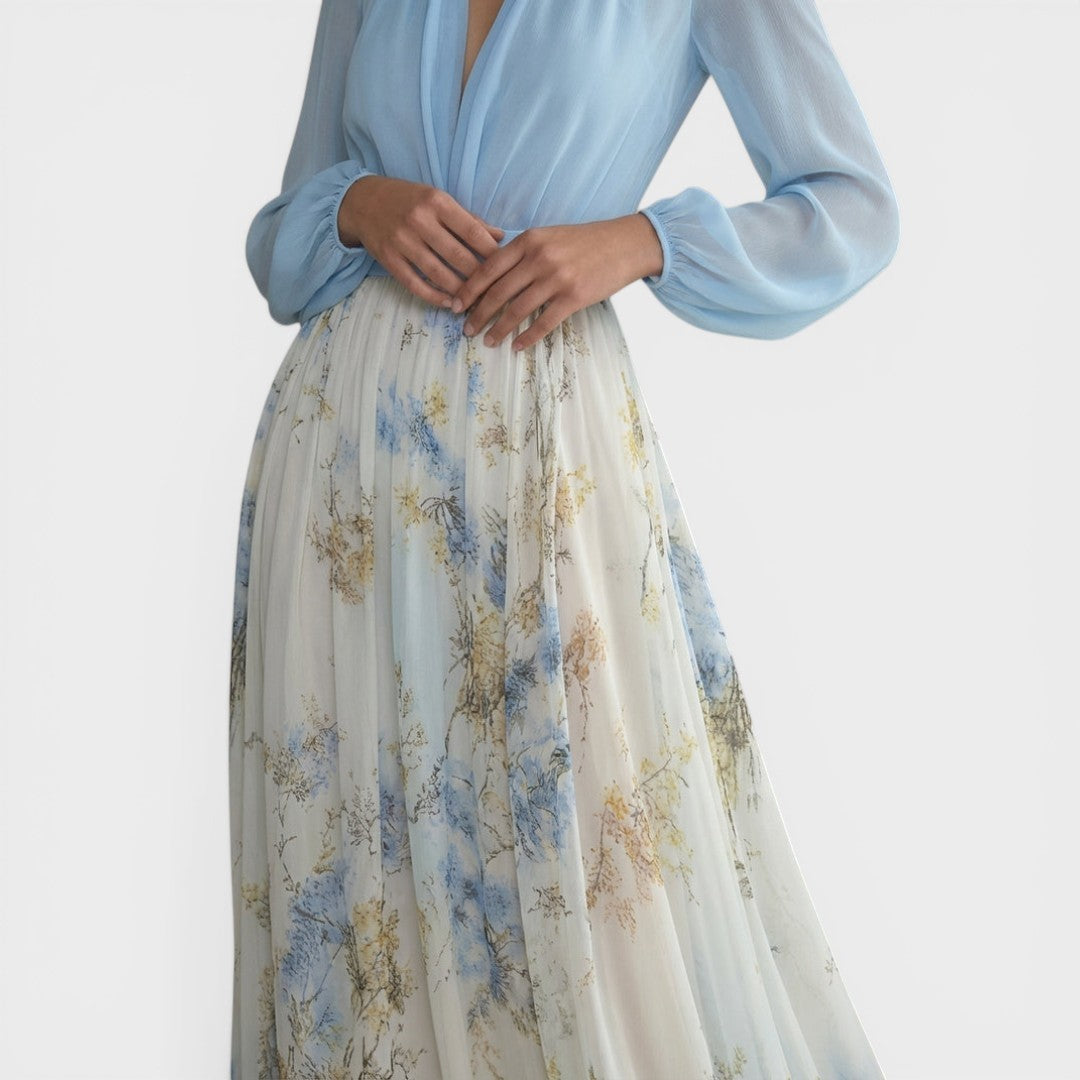 Valeria™ | Elegantné kvetinové maxi šaty