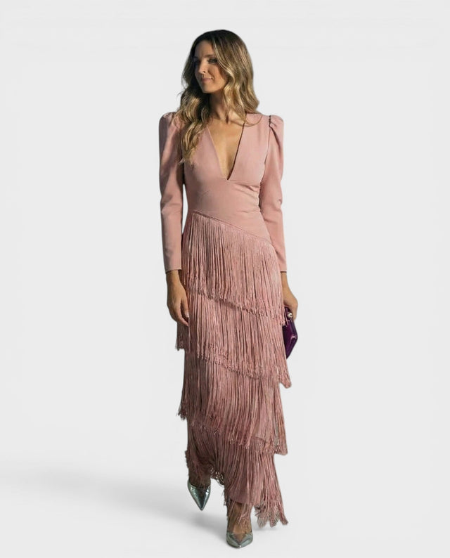 Beatriz™ | Elegantný večerný šaty s frkami