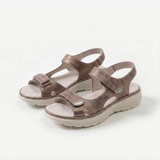 Soline | Wide Fit Velcro Sandals