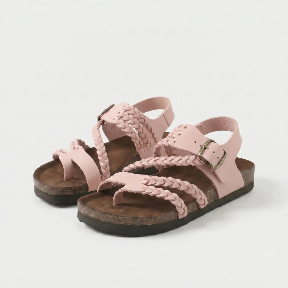 Mara | Woven Strap Footbed Sandals