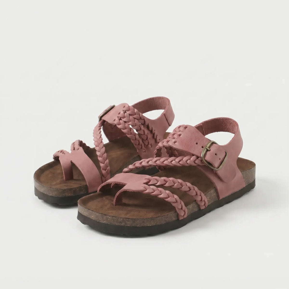 Mara | Woven Strap Footbed Sandals