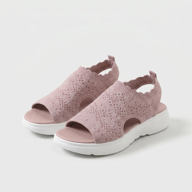 Amalfi | Breathable Mesh Platform Sandals