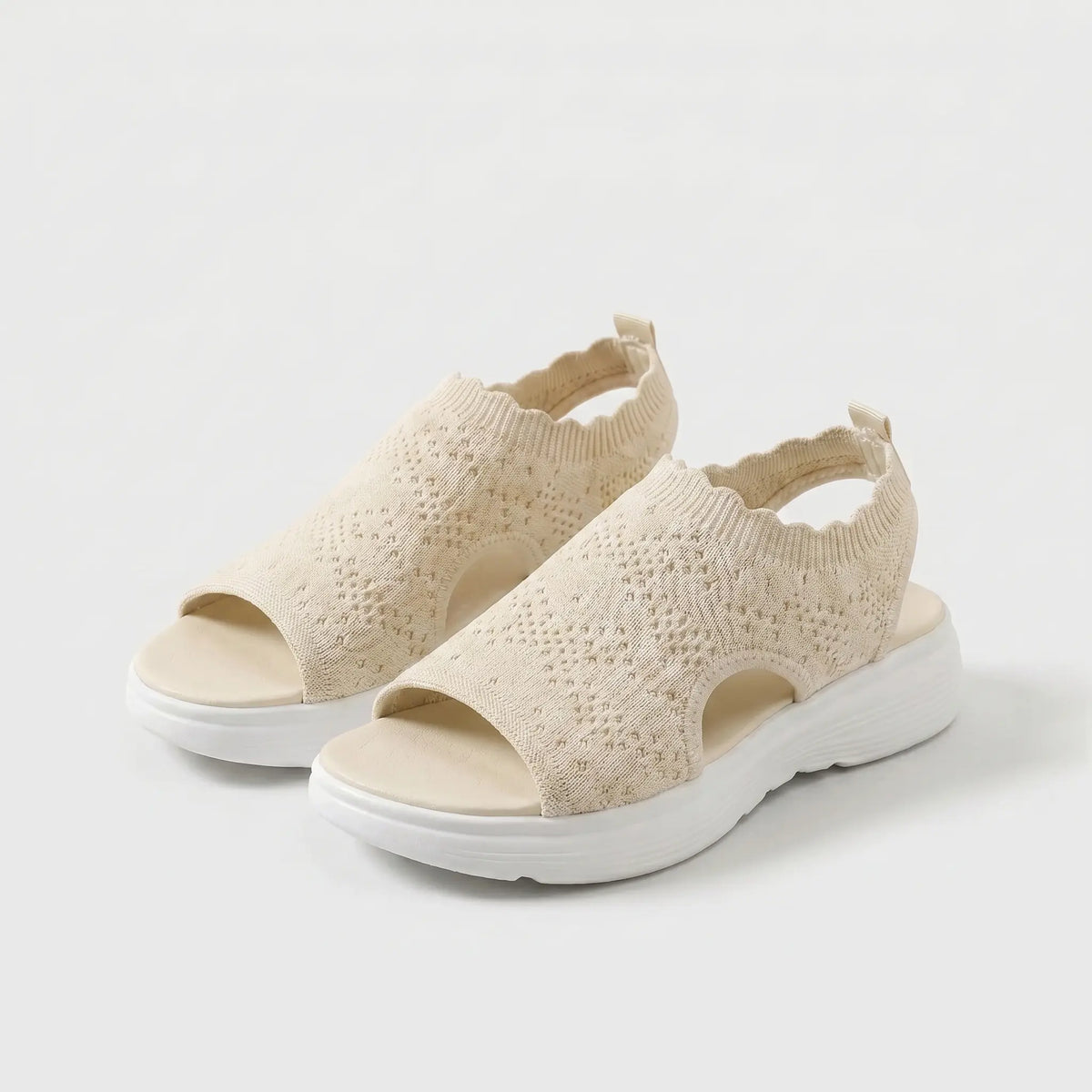 Amalfi | Breathable Mesh Platform Sandals