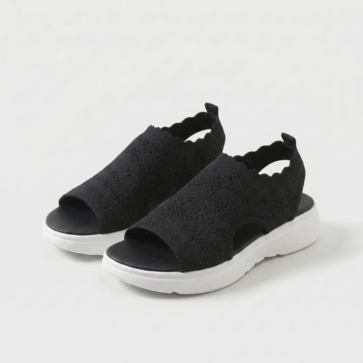 Amalfi | Breathable Mesh Platform Sandals