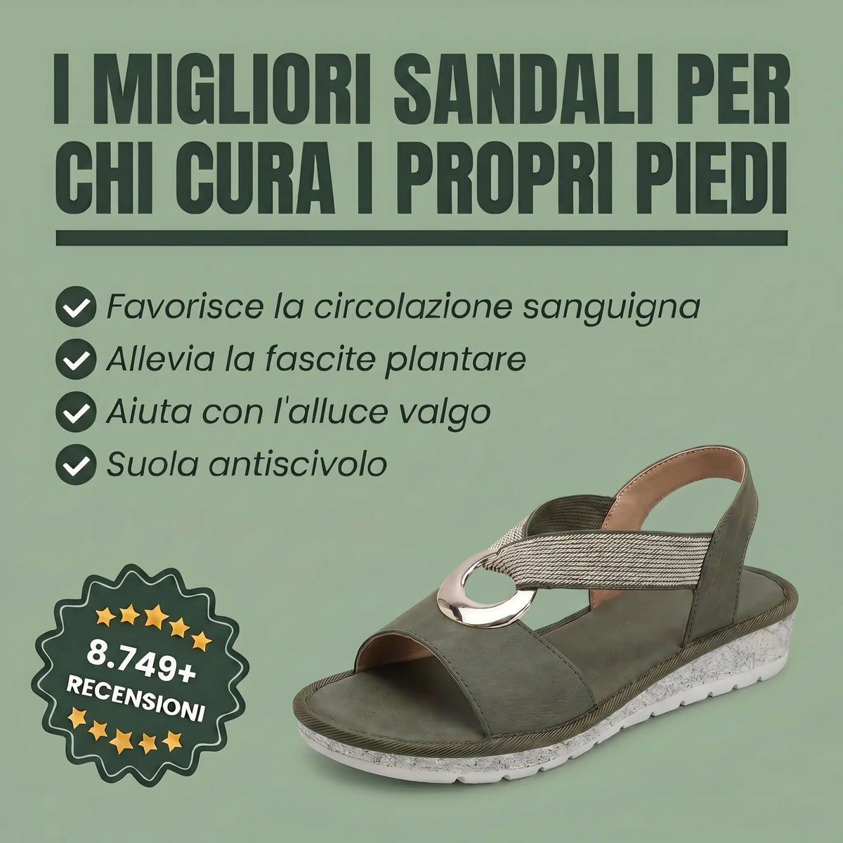 Luna Comfort Orthopaedic Sandals