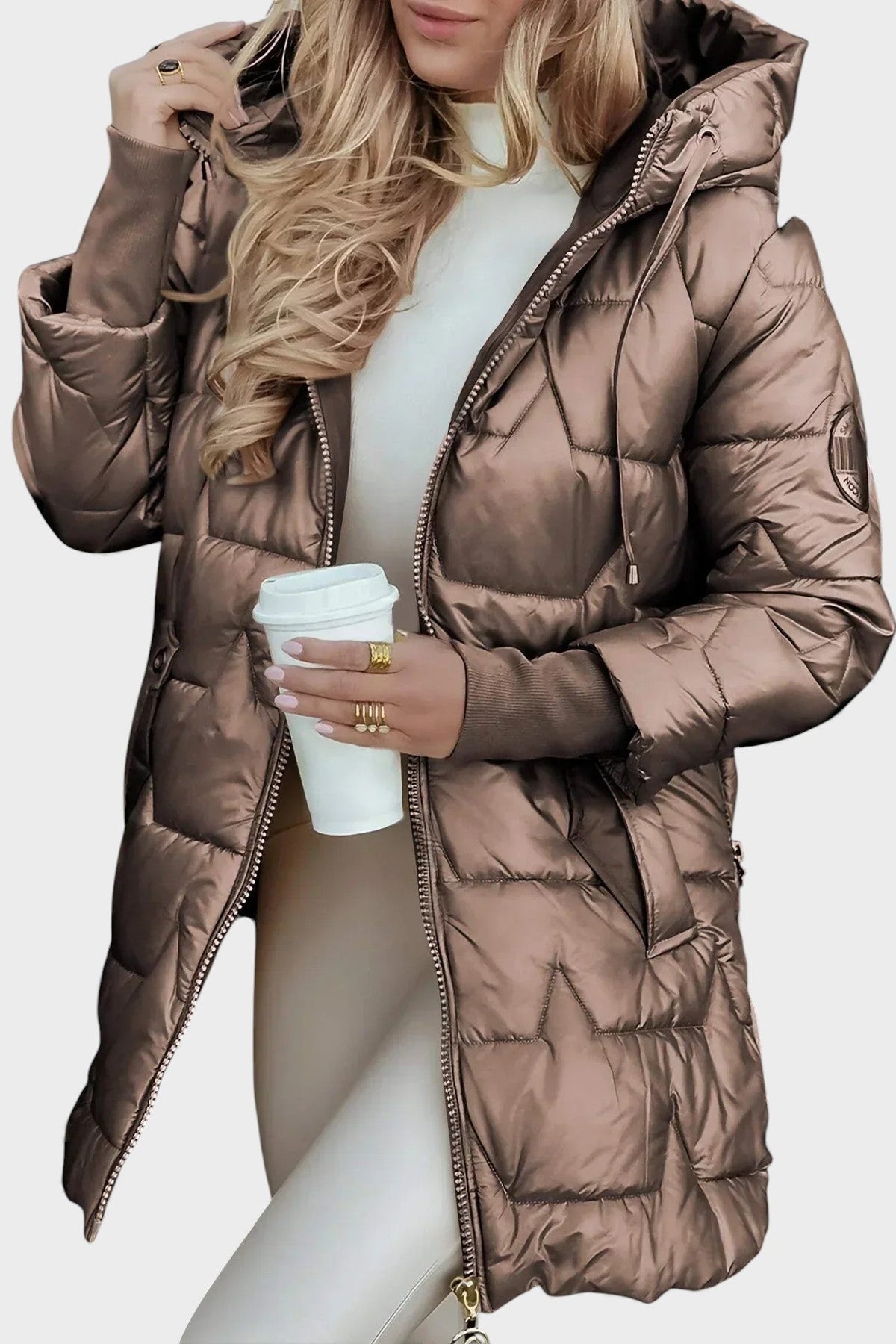 Carmen™ | Elegantný zimný kabát s kapucňou