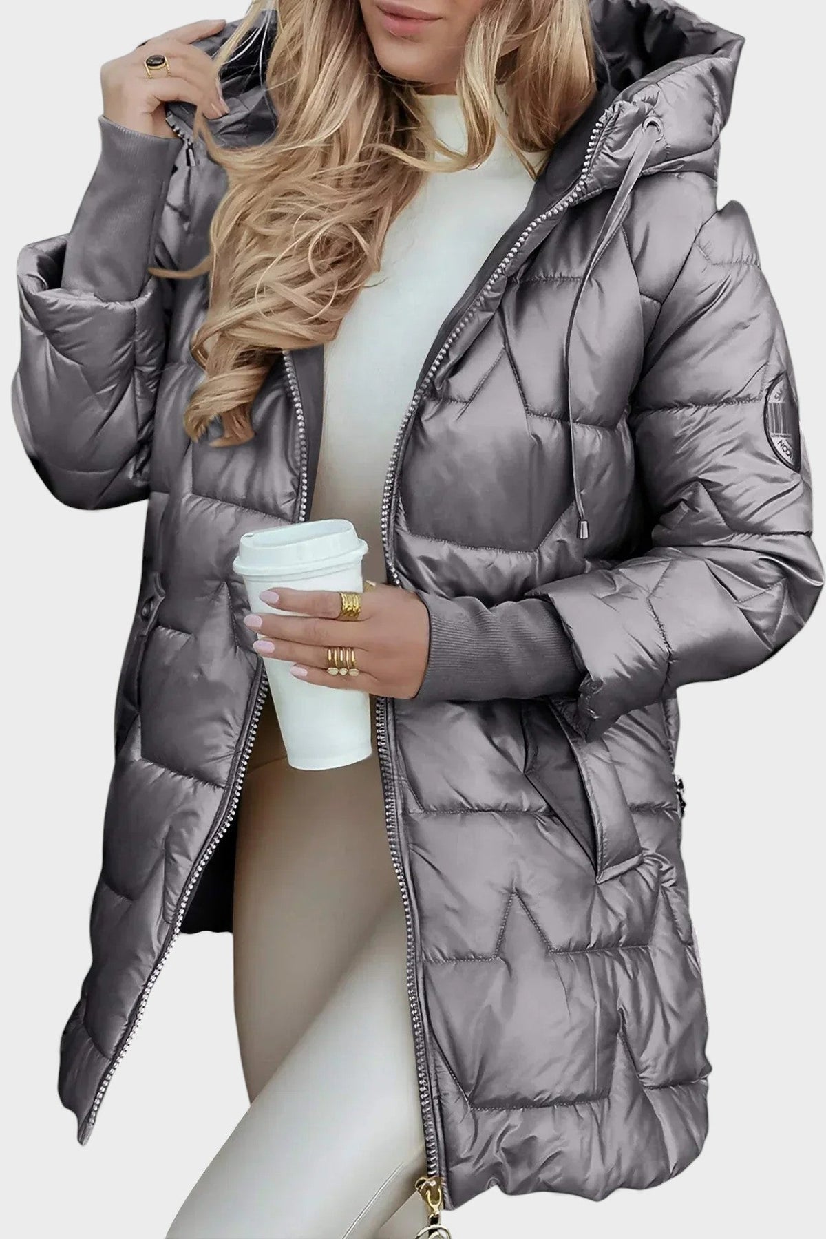 Carmen™ | Elegantný zimný kabát s kapucňou