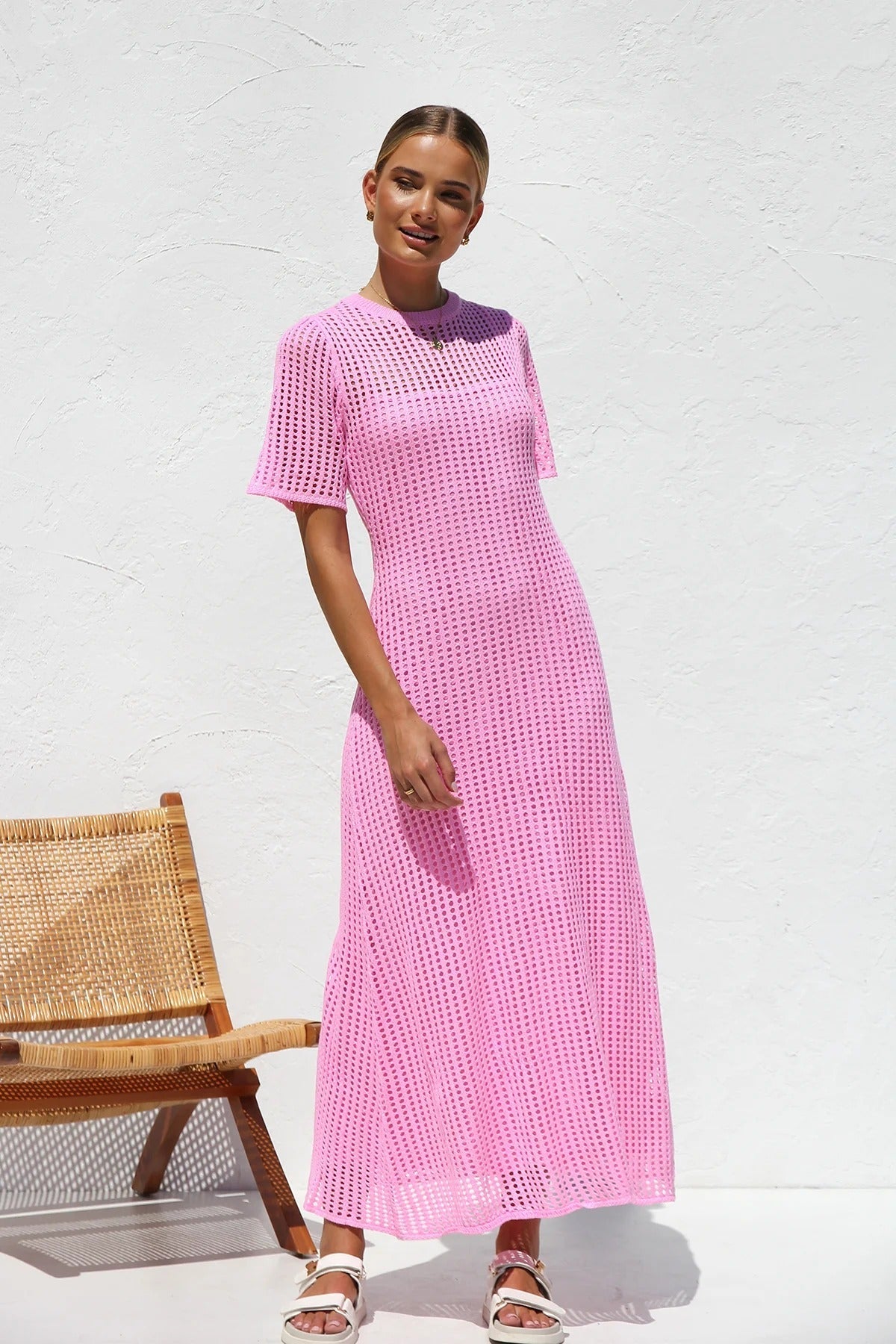 Ana™ | Elegantné maxi šaty z háčkovania