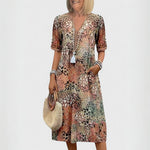 Teresa™ | Elegantné kvetinové boho šaty