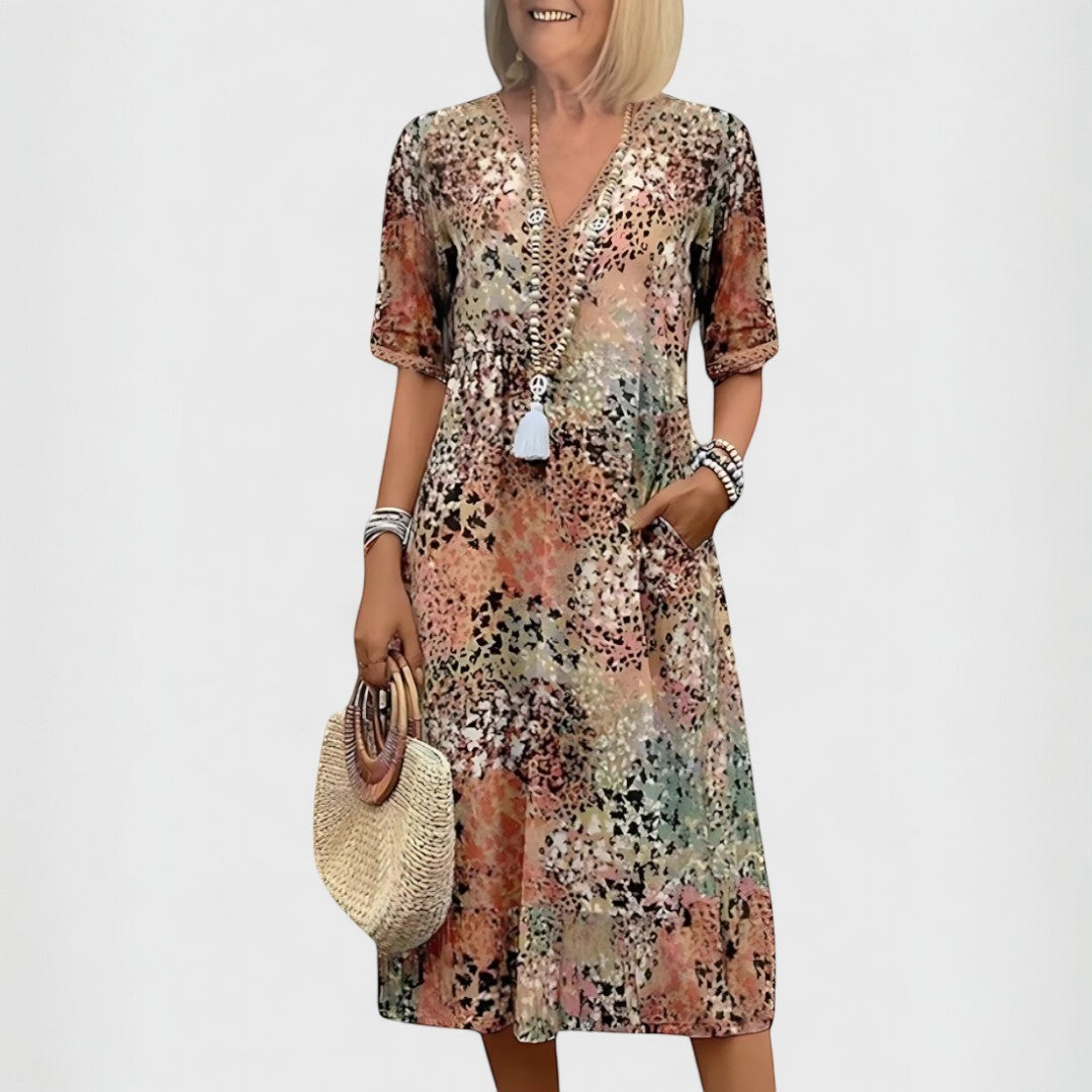 Teresa™ | Elegantné boho kvetinové šaty