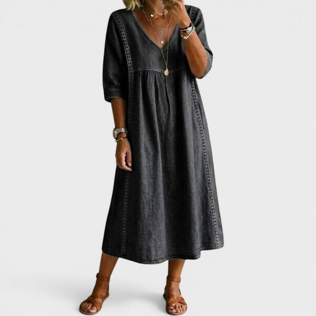 María™ | Elegantné denimové šaty