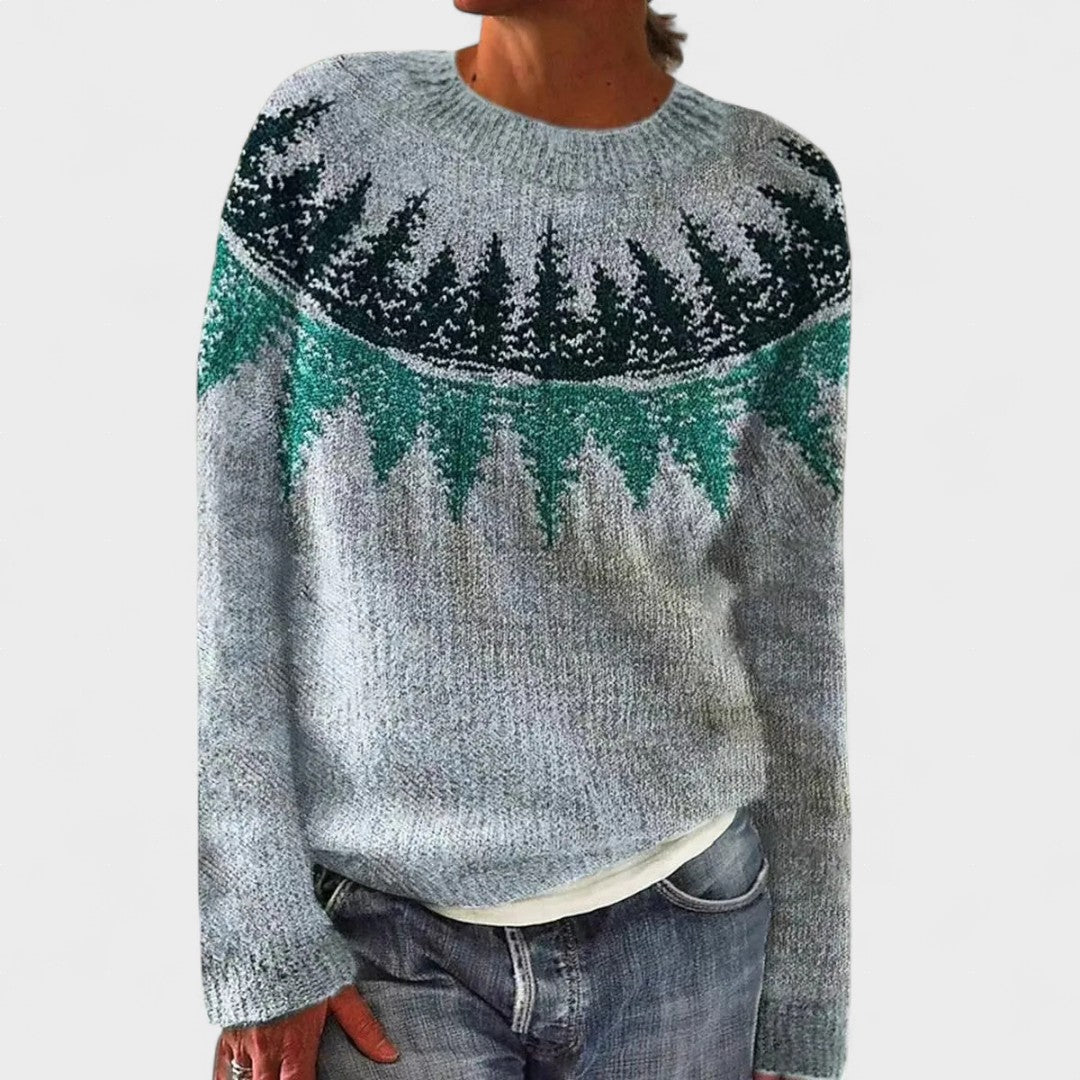 Elena™ | Klasický pletený sveter