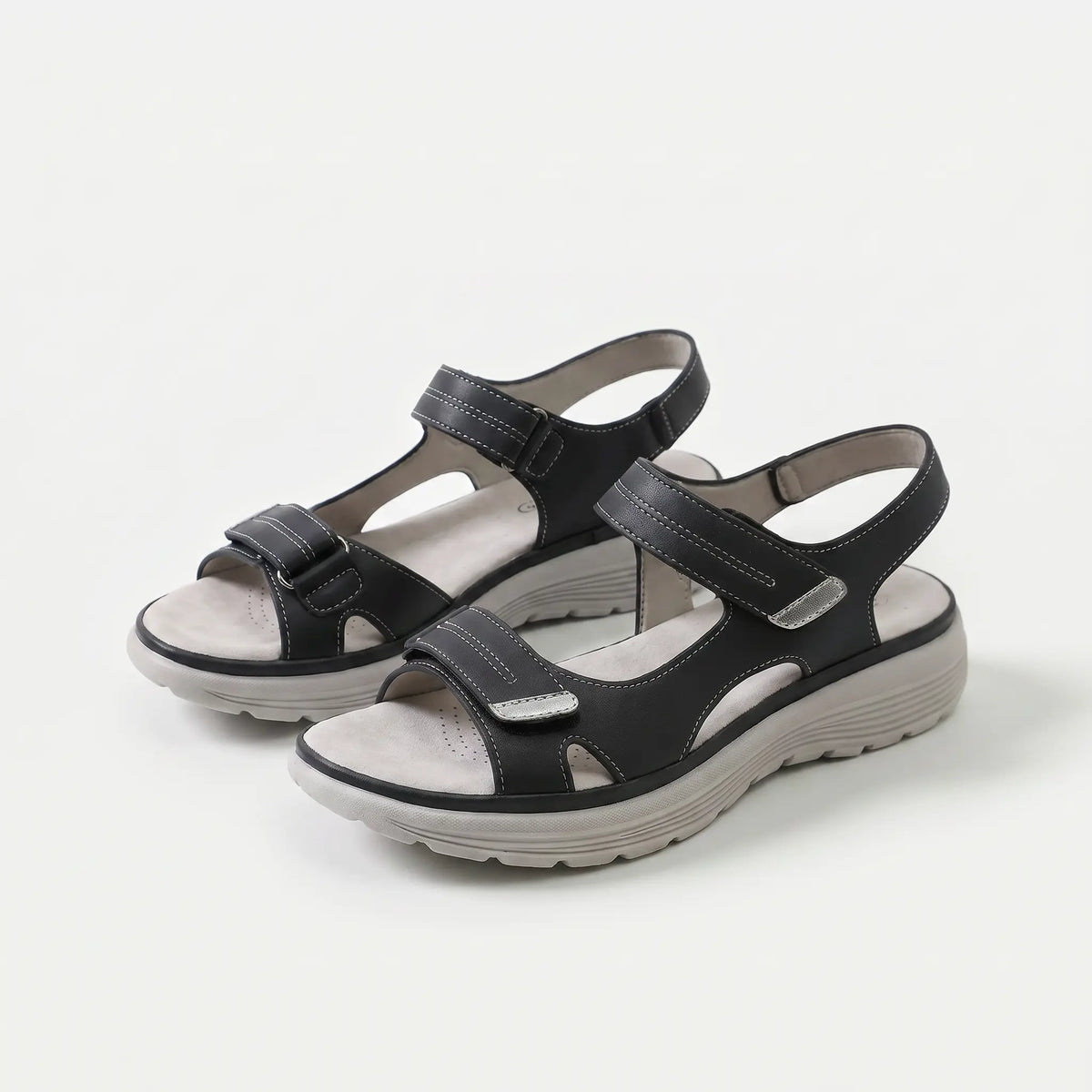 Soline | Wide Fit Velcro Sandals