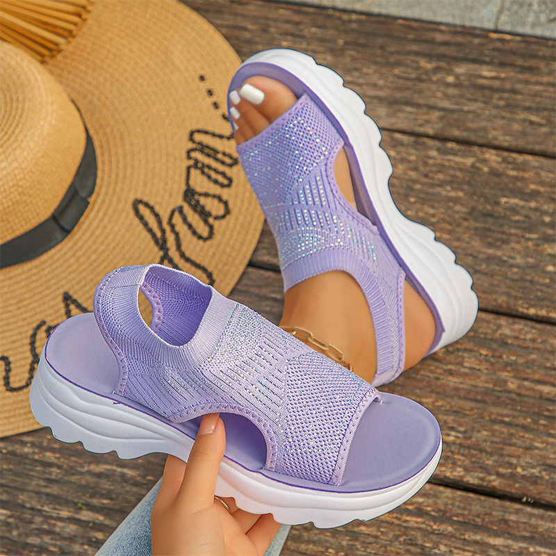 Nora | Breathable Mesh Backstrap Sandals